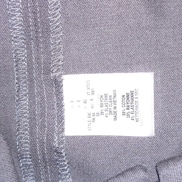 Elie Tahari Crop Trousers Sz 4 - Picture 9 of 12